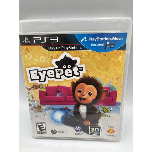 EyePet for PS3 PlayStation 3 Complete In Box - Picture 1 of 8